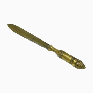 Modernist Letters Knife by Braci Łopieńscy, Poland, 1920s