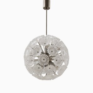 Lampada da soffitto Space Age Sputnik di Sölken Leuchten, anni '70