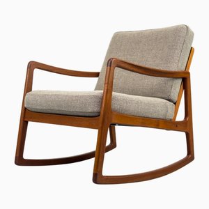 FD 110 Schaukelstuhl aus Teak von Ole Wanscher für France & Son, 1968