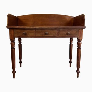 Vintage Mahogany Console Table, 1990s