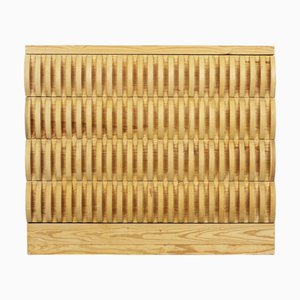 Cajonera Annabella de madera de Mario Ceroli para Poltronova, años 70