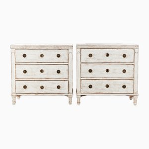 Cassettiera doppia, metà XIX secolo, set di 2