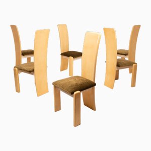 Parchment Chairs by Aldo Tura for Tura Milano, 1960s, Set of 6