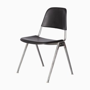 Sedie impilabili vintage di Don Albinson per Knoll International, anni '60, set di 4