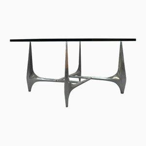 Brutalist Coffee Table by Knut Hesterberg for Ronald Schmitt, 1970s