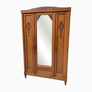 Vintage Wardrobe in Oak, 1935