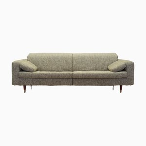 Sofá italiano melange en verde de B&B Italia, años 70