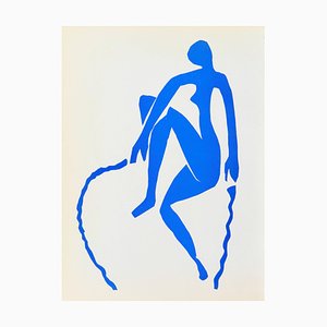 Henri Matisse, Femme Bleue, 1958, Lithographie