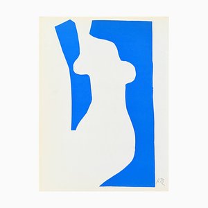 Henri Matisse, Femme Bleue, 1958, Litografia