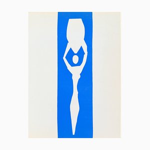Henri Matisse, Femme Bleue, 1958, Lithographie