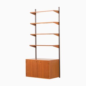 Libreria in teak di Kai Kristiansen per FM Møbler, anni '60