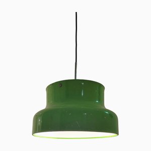 Kelly Green Bumling Pendant Lamp by Anders Pehrson for Ateljé Lyktan, 1970s