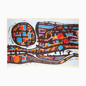 Alfred Manessier, La Route, Lithograph, 1958