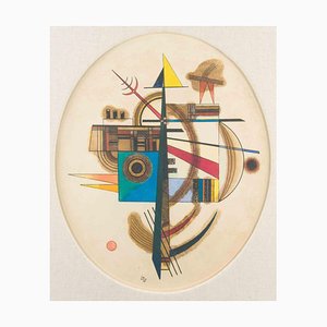 After Kandinsky, Ovale Komposition, Etching