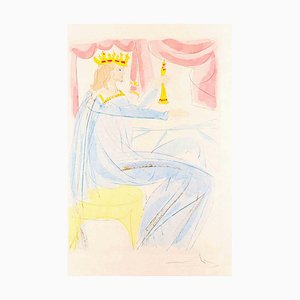 Dali, King Solomon, Lithograph, 1975
