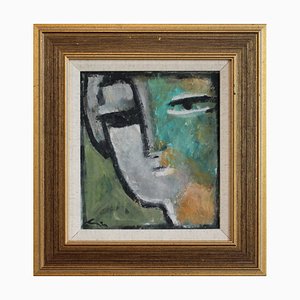 Florentine Artist, Echoes of the Atelier III, 1980s-1990s, Acrylic Painting, Framed