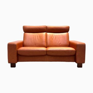 Sofá de dos plazas de cuero de Stressless