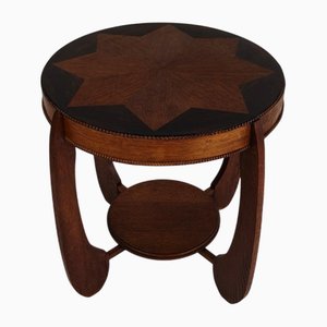 Mesa de centro School Art Déco de Ámsterdam, Países Bajos, años 30