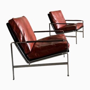 Model 6720 Armchairs by Preben Fabricius & Jørgen Kastholm for Kill International, Germany 1960s, Set of 2