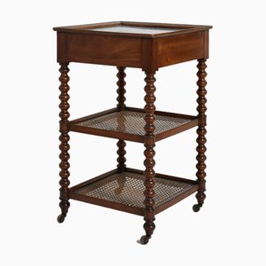 2-Tray Serving Table, 19th Century