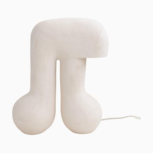 Weiße Baume #3 Lampe aus Steingut von Elisa Uberti