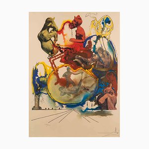 Dali, Heroic / Sartyr, Lithograph, 1973