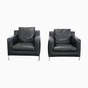 Poltrone Harry attribuite ad Antonio Citterio per B&B Italia / C&B Italia, set di 2