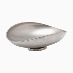 Sculptural Pewter Bowl from Schreuder & Olsson, Sweden, 1972
