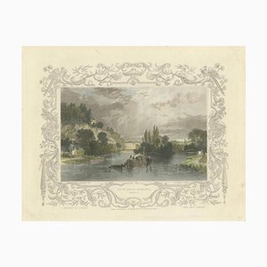 Nach Tombleson, Themse in der Nähe von Hurley, Berkshire, 1800, Gravur