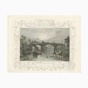 William Tombleson, Windsor Bridge on the Thames, 1832, Engraving on Paper