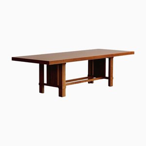 Model 608 Taliesin Dining Table by Frank Lloyd Wright for Cassina, 1986