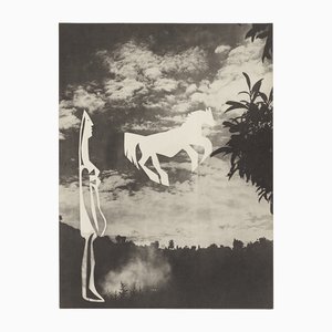 Pablo Picasso, Diurnes "La femme au cheval", 1962, litografia offset