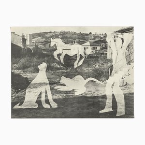 Pablo Picasso, Diurnes "L'homme aux cats II", 1962, litografia offset