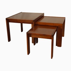 Tables Gigognes Modèle 777 Mid-Century par Afra & Tobia Scarpa pour Cassina, 1965, Set de 3