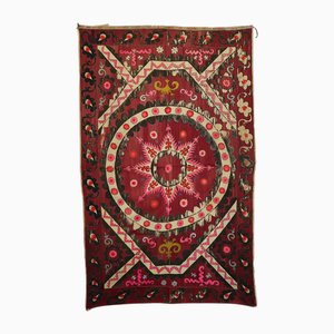 Vintage Embroidered Wall Hung Patchwork Tapestry, Kutch, India for