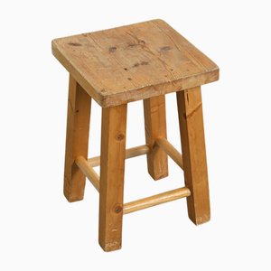 Tabouret par Charlotte Perriand pour La Pierra Menta Residence, 1979