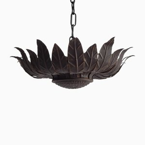 Mid-Century Modern Sunflower Wall or Ceiling Light, 1950s