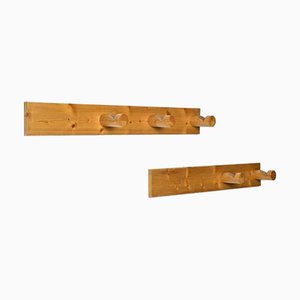 Vintage French Coat Racks by Charlotte Perriand, 1970s, Set of 2
