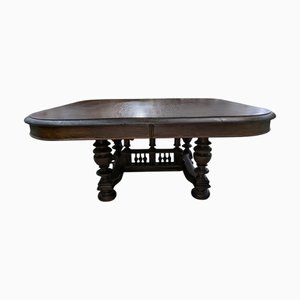 Wilhelminian Coffee Table with Wood Grain, 1890s