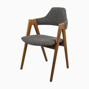 Sedia Compass in teak di Kai Kristiansen per SVA Møbler, anni '60