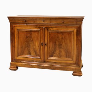 Credenza antica Luigi Filippo in noce, inizio XIX secolo