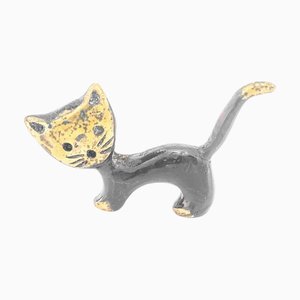 Small Cat Figurine by Walter Bosse, 1950s