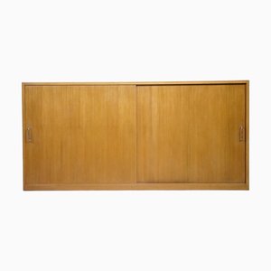 Mid-Century Wooden Sideboard with Sliding Doors from EBW Möbel, Germany, 1960s