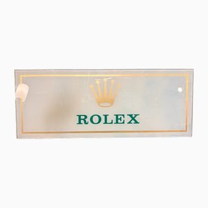 Vintage Rolex Schild, 1950er