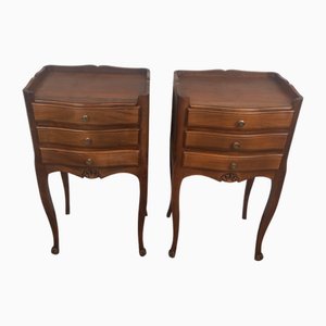 Louis XV Style Bedside Tables, 1960s, Set of 2