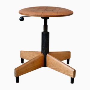 Adjustable Workshop Swivel Stool