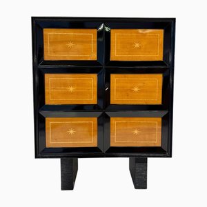 Art Deco Schrank aus Kirschholz & Ahorn von Osvaldo Borsani, 1940er