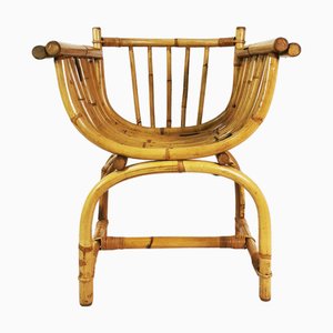 Fauteuil Mid-Century en Bambou, Allemagne, 1950s