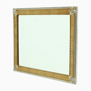 Large Decorative Gold Plated Mirror by Deknudt, 1980s