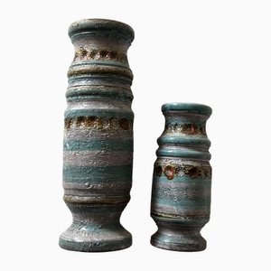 Vintage Vases by Aldo Londi for Bitossi, 1970, Set of 2